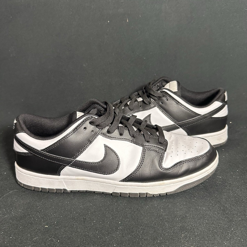Nike Dunk Low Retro Panda size 13 Men's Shoes White Black used Great Condition
